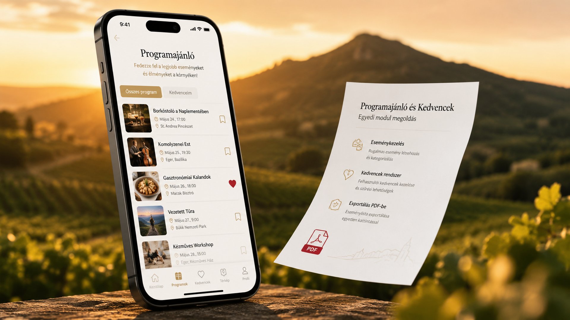 Egyedi programajánló és kedvencek modul Egyedi programajánló és kedvencek modul